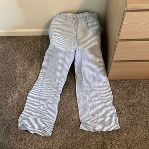 H&M linen blend pant